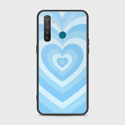 Realme 5 Pro Cover - O'Nation Heartbeat Series - HQ Ultra Shine Premium Infinity Glass Soft Silicon Borders Case