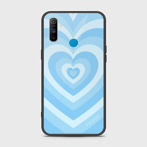 Realme 6i Cover - O'Nation Heartbeat Series - HQ Ultra Shine Premium Infinity Glass Soft Silicon Borders Case