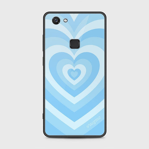 Vivo V7 Plus Cover - O'Nation Heartbeat Series - HQ Ultra Shine Premium Infinity Glass Soft Silicon Borders Case