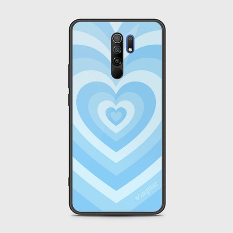 Xiaomi Redmi 9 Cover - O'Nation Heartbeat Series - HQ Ultra Shine Premium Infinity Glass Soft Silicon Borders Case