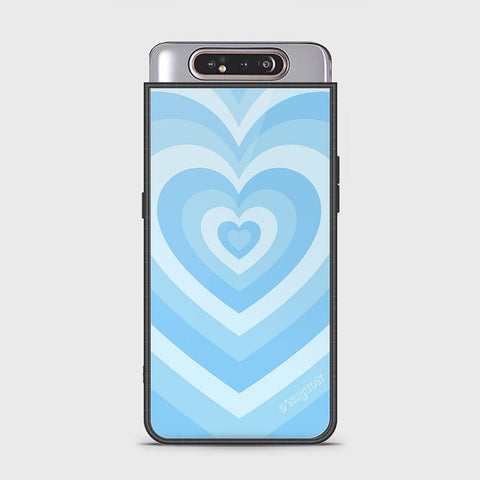 Samsung Galaxy A80 Cover - O'Nation Heartbeat Series - HQ Ultra Shine Premium Infinity Glass Soft Silicon Borders Case