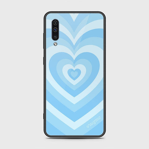 Samsung Galaxy a30s Cover - O'Nation Heartbeat Series - HQ Ultra Shine Premium Infinity Glass Soft Silicon Borders Case