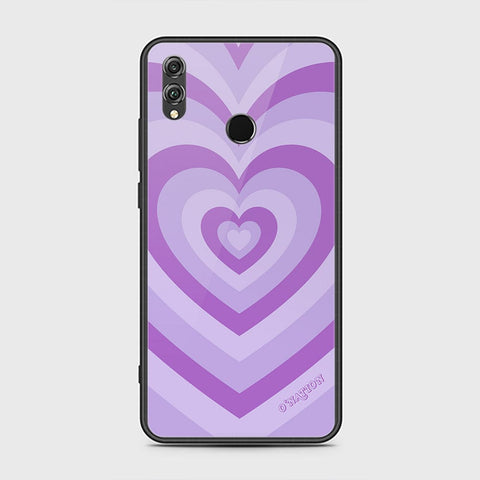 Huawei Honor 8X Cover - O'Nation Heartbeat Series - HQ Ultra Shine Premium Infinity Glass Soft Silicon Borders Case