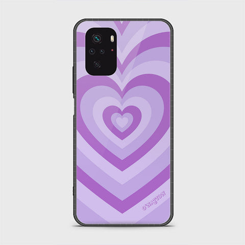 Xiaomi Redmi Note 10 4G Cover - O'Nation Heartbeat Series - HQ Ultra Shine Premium Infinity Glass Soft Silicon Borders Case