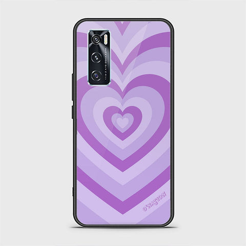 Vivo V20 SE Cover - O'Nation Heartbeat Series - HQ Ultra Shine Premium Infinity Glass Soft Silicon Borders Case