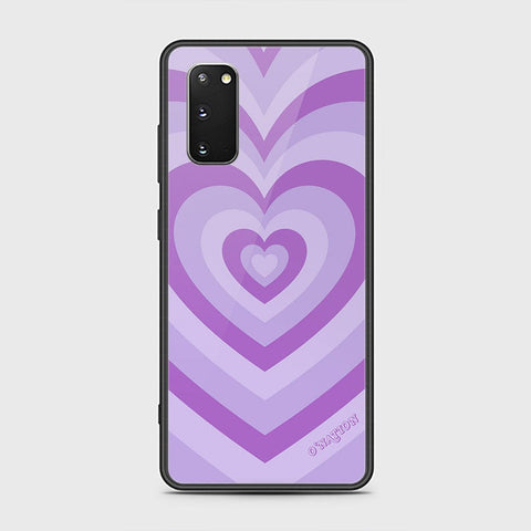 Samsung Galaxy S20 Plus Cover - O'Nation Heartbeat Series - HQ Ultra Shine Premium Infinity Glass Soft Silicon Borders Case