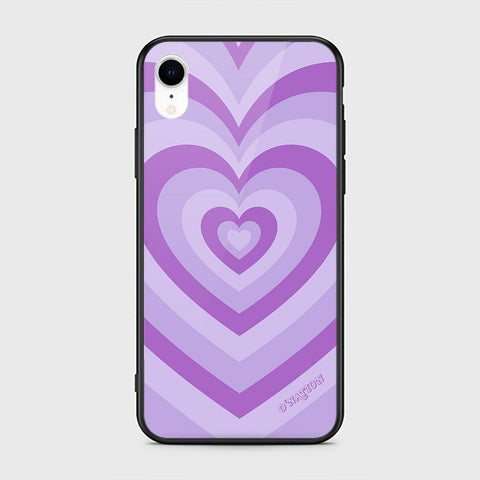 iPhone XR Cover - O'Nation Heartbeat Series - HQ Ultra Shine Premium Infinity Glass Soft Silicon Borders Case