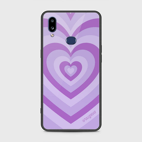 Samsung Galaxy A10s Cover - O'Nation Heartbeat Series - HQ Ultra Shine Premium Infinity Glass Soft Silicon Borders Case