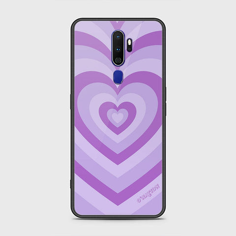 Oppo A5 2020 Cover - O'Nation Heartbeat Series - HQ Ultra Shine Premium Infinity Glass Soft Silicon Borders Case