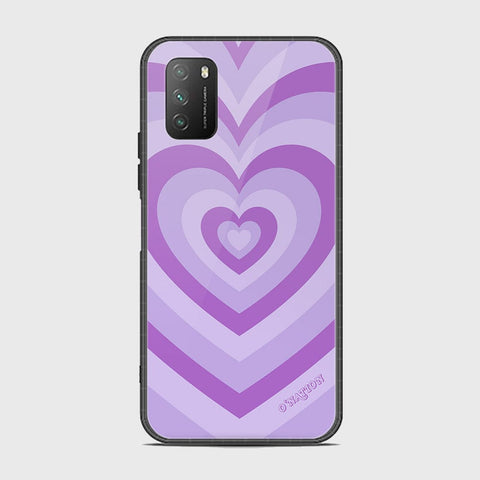 Xiaomi Redmi 9T Cover - O'Nation Heartbeat Series - HQ Ultra Shine Premium Infinity Glass Soft Silicon Borders Case