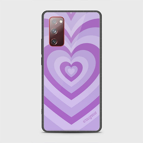 Samsung Galaxy S20 FE Cover - O'Nation Heartbeat Series - HQ Ultra Shine Premium Infinity Glass Soft Silicon Borders Case