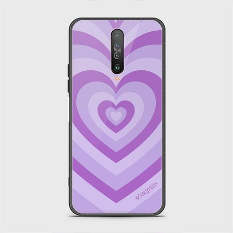 Xiaomi Poco X2 Cover - O'Nation Heartbeat Series - HQ Ultra Shine Premium Infinity Glass Soft Silicon Borders Case