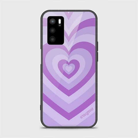 Oppo A16s Cover - O'Nation Heartbeat Series - HQ Ultra Shine Premium Infinity Glass Soft Silicon Borders Case