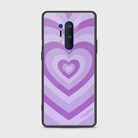 OnePlus 8 Pro Cover - O'Nation Heartbeat Series - HQ Ultra Shine Premium Infinity Glass Soft Silicon Borders Case