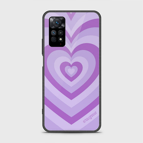 Xiaomi Redmi Note 11S Cover - O'Nation Heartbeat Series - HQ Ultra Shine Premium Infinity Glass Soft Silicon Borders Case