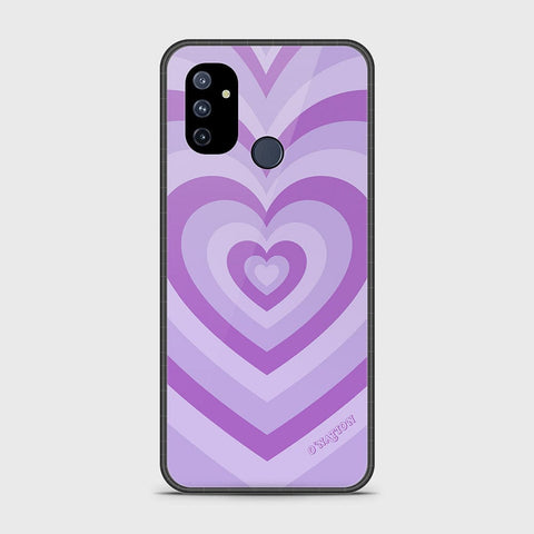 OnePlus Nord N100 Cover - O'Nation Heartbeat Series - HQ Ultra Shine Premium Infinity Glass Soft Silicon Borders Case