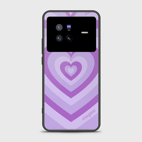 Vivo X80 Cover - O'Nation Heartbeat Series - HQ Ultra Shine Premium Infinity Glass Soft Silicon Borders Case