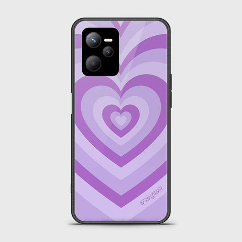 Realme V25 Cover - O'Nation Heartbeat Series - HQ Ultra Shine Premium Infinity Glass Soft Silicon Borders Case