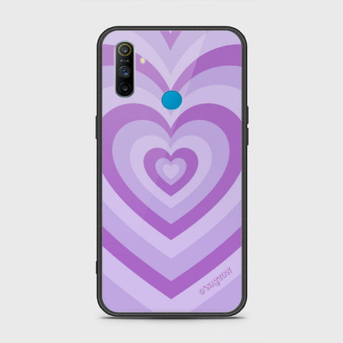 Realme 6i Cover - O'Nation Heartbeat Series - HQ Ultra Shine Premium Infinity Glass Soft Silicon Borders Case