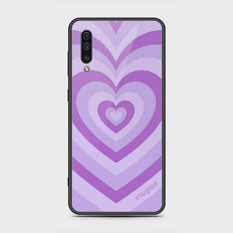 Samsung Galaxy a30s Cover - O'Nation Heartbeat Series - HQ Ultra Shine Premium Infinity Glass Soft Silicon Borders Case