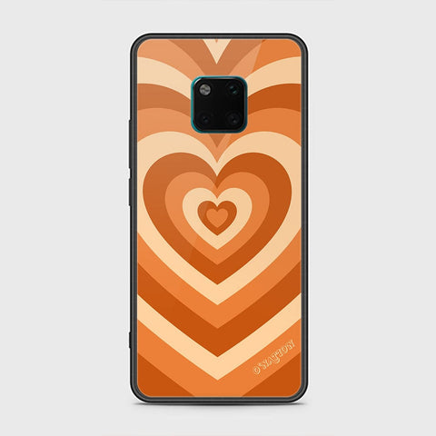 Huawei Mate 20 Pro Cover - O'Nation Heartbeat Series - HQ Ultra Shine Premium Infinity Glass Soft Silicon Borders Case