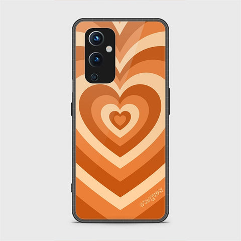 OnePlus 9 Cover - O'Nation Heartbeat Series - HQ Ultra Shine Premium Infinity Glass Soft Silicon Borders Case