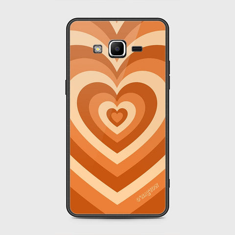 Samsung Galaxy Grand Prime Cover - O'Nation Heartbeat Series - HQ Ultra Shine Premium Infinity Glass Soft Silicon Borders Case