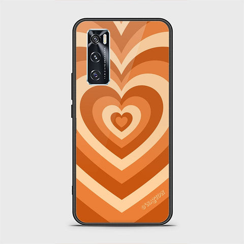 Vivo V20 SE Cover - O'Nation Heartbeat Series - HQ Ultra Shine Premium Infinity Glass Soft Silicon Borders Case