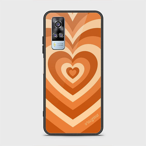 Vivo Y51 2020 Cover - O'Nation Heartbeat Series - HQ Ultra Shine Premium Infinity Glass Soft Silicon Borders Case