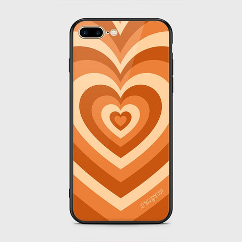 iPhone 8 Plus / 7 Plus Cover - O'Nation Heartbeat Series - HQ Ultra Shine Premium Infinity Glass Soft Silicon Borders Case