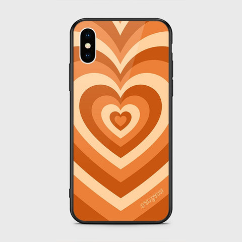 iPhone XS / X Cover - O'Nation Heartbeat Series - HQ Ultra Shine Premium Infinity Glass Soft Silicon Borders Case