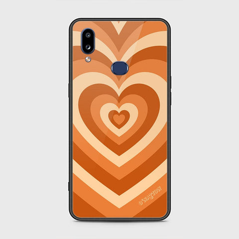 Samsung Galaxy A10s Cover - O'Nation Heartbeat Series - HQ Ultra Shine Premium Infinity Glass Soft Silicon Borders Case