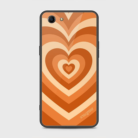 Oppo A1 Cover - O'Nation Heartbeat Series - HQ Ultra Shine Premium Infinity Glass Soft Silicon Borders Case