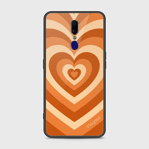 Oppo F11 Cover - O'Nation Heartbeat Series - HQ Ultra Shine Premium Infinity Glass Soft Silicon Borders Case