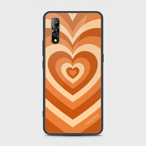 Vivo S1 Cover - O'Nation Heartbeat Series - HQ Ultra Shine Premium Infinity Glass Soft Silicon Borders Case