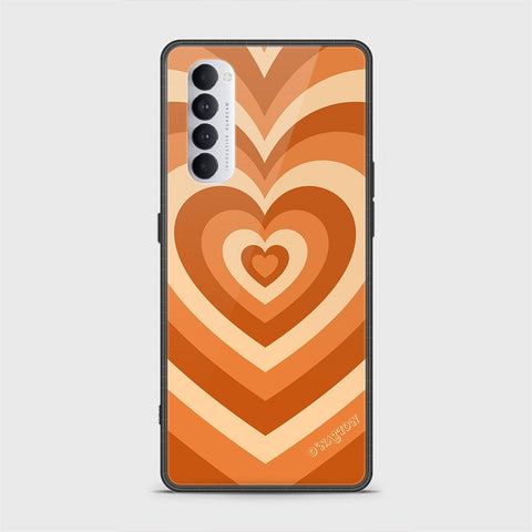 Oppo Reno 4 Pro Cover - O'Nation Heartbeat Series - HQ Ultra Shine Premium Infinity Glass Soft Silicon Borders Case