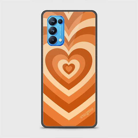 Oppo Reno 5 Pro 5G Cover - O'Nation Heartbeat Series - HQ Ultra Shine Premium Infinity Glass Soft Silicon Borders Case