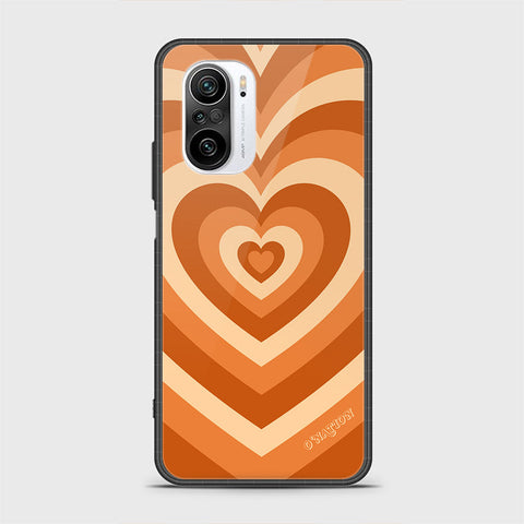 Xiaomi Redmi K40 Cover - O'Nation Heartbeat Series - HQ Ultra Shine Premium Infinity Glass Soft Silicon Borders Case