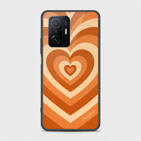 Xiaomi 11T Cover - O'Nation Heartbeat Series - HQ Ultra Shine Premium Infinity Glass Soft Silicon Borders Case