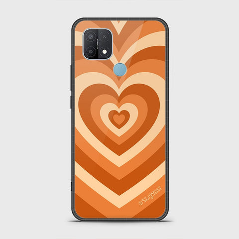 Oppo A15 Cover - O'Nation Heartbeat Series - HQ Ultra Shine Premium Infinity Glass Soft Silicon Borders Case