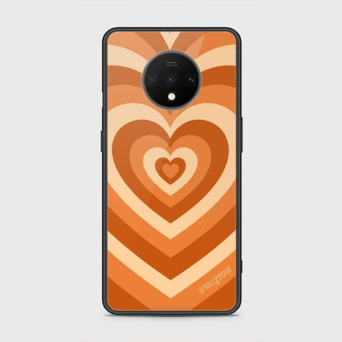 OnePlus 7T Cover - O'Nation Heartbeat Series - HQ Ultra Shine Premium Infinity Glass Soft Silicon Borders Case