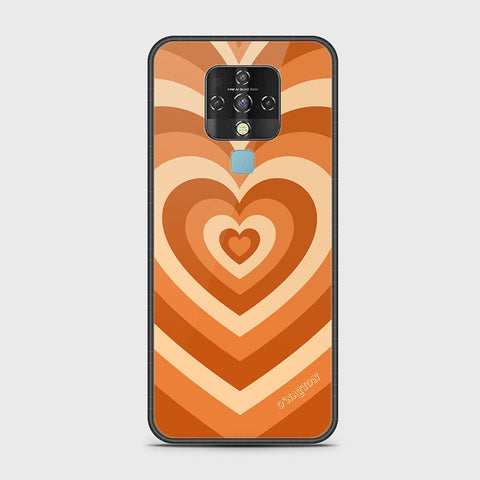 Tecno Camon 16 Cover - O'Nation Heartbeat Series - HQ Ultra Shine Premium Infinity Glass Soft Silicon Borders Case