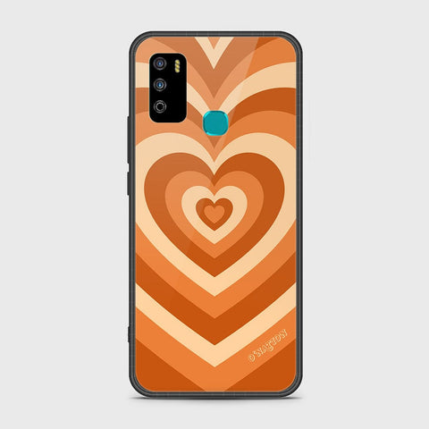 Infinix Hot 9 Play Cover - O'Nation Heartbeat Series - HQ Ultra Shine Premium Infinity Glass Soft Silicon Borders Case