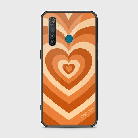 Realme 5 Pro Cover - O'Nation Heartbeat Series - HQ Ultra Shine Premium Infinity Glass Soft Silicon Borders Case