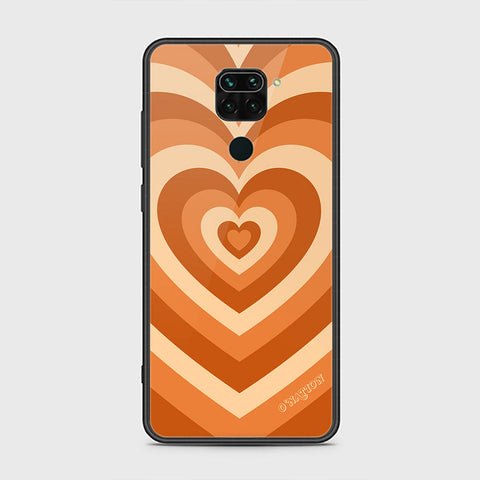 Xiaomi Redmi Note 9 Cover - O'Nation Heartbeat Series - HQ Ultra Shine Premium Infinity Glass Soft Silicon Borders Case