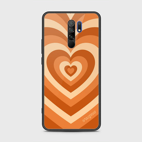 Xiaomi Redmi 9 Cover - O'Nation Heartbeat Series - HQ Ultra Shine Premium Infinity Glass Soft Silicon Borders Case