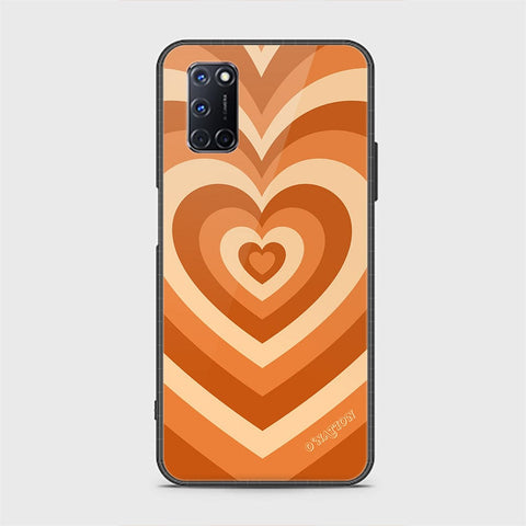 Oppo A92 Cover - O'Nation Heartbeat Series - HQ Ultra Shine Premium Infinity Glass Soft Silicon Borders Case