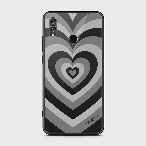 Huawei Honor 8X Cover - O'Nation Heartbeat Series - HQ Ultra Shine Premium Infinity Glass Soft Silicon Borders Case