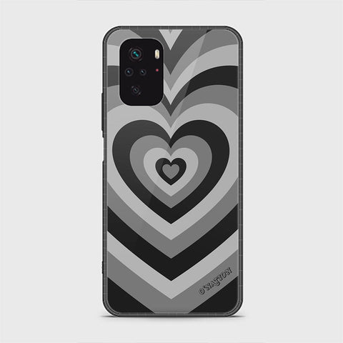 Xiaomi Redmi Note 10 4G Cover - O'Nation Heartbeat Series - HQ Ultra Shine Premium Infinity Glass Soft Silicon Borders Case