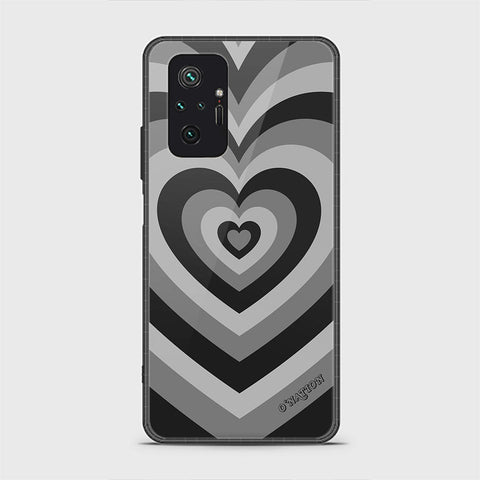 Xiaomi Redmi Note 10 Pro 4G Cover - O'Nation Heartbeat Series - HQ Ultra Shine Premium Infinity Glass Soft Silicon Borders Case